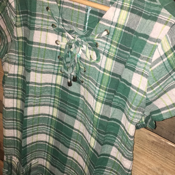 💙 Host Pic Plaid Pocket Dress - Picture 4 of 4